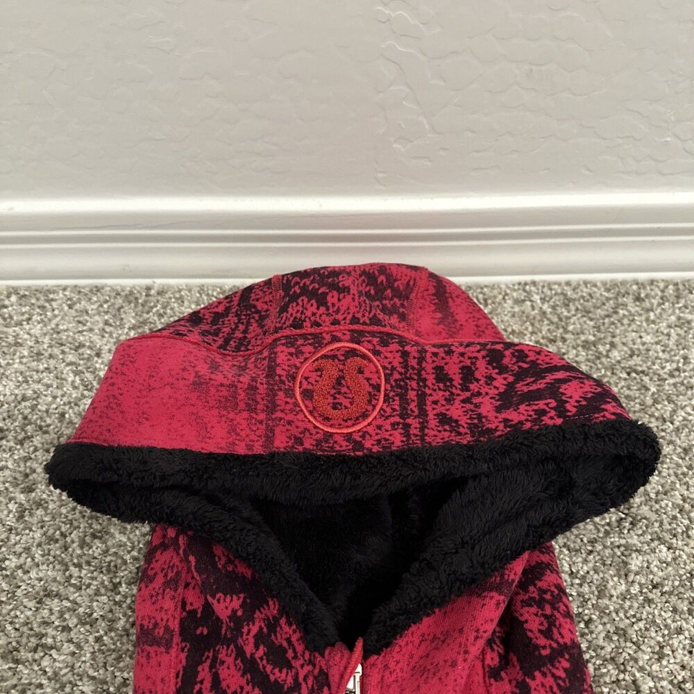Lululemon Scuba Hoodie Special Edition Snowflake Full Zip Jacket Fleece Size 8 - Picture 4 of 10